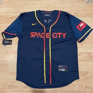 2022 HOUSTON ASTROS Space City Connect Space City Jeremy Peña #3 Jersey M Adult